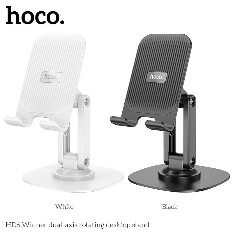 Giá đỡ điện thoại để bàn HOCO HD6 chính hãng [BH 1 Năm]