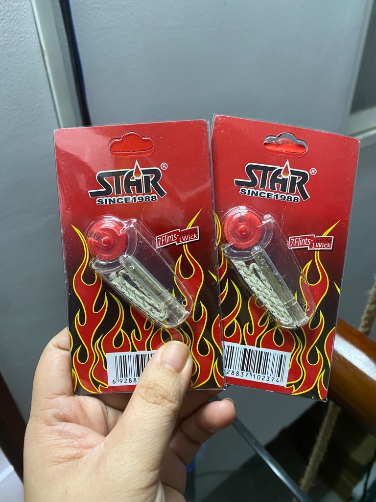 Vỉ đá quẹt zippo Star 1988 box xịn [BH: NONE]