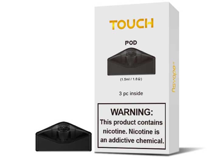 Đầu Pod Asvape Touch 12w thay thế tank vape chính hãng