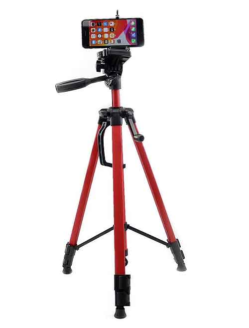 Giá đỡ kẹp điện thoại 3 Chân máy chụp ảnh Tripod 3366 cao 1.5m loại 1 [BH 1 tuần]