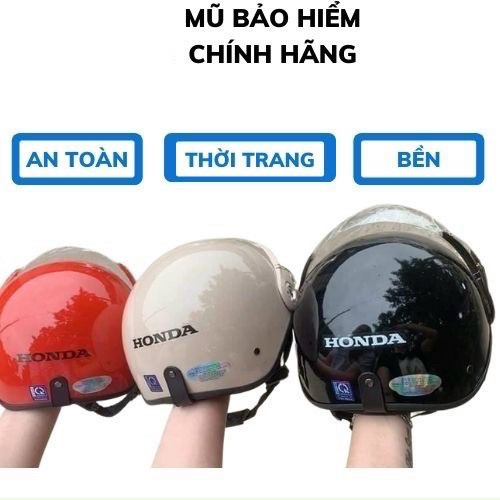 Nón bảo hiểm honda có kính