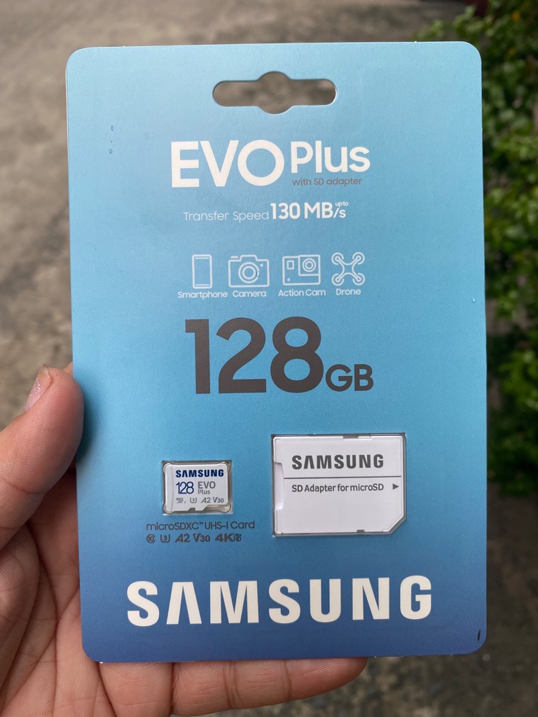 Thẻ nhớ Micro SD Samsung Evo Plus 128GB chính hãng box new 2022 [BH 2 năm]