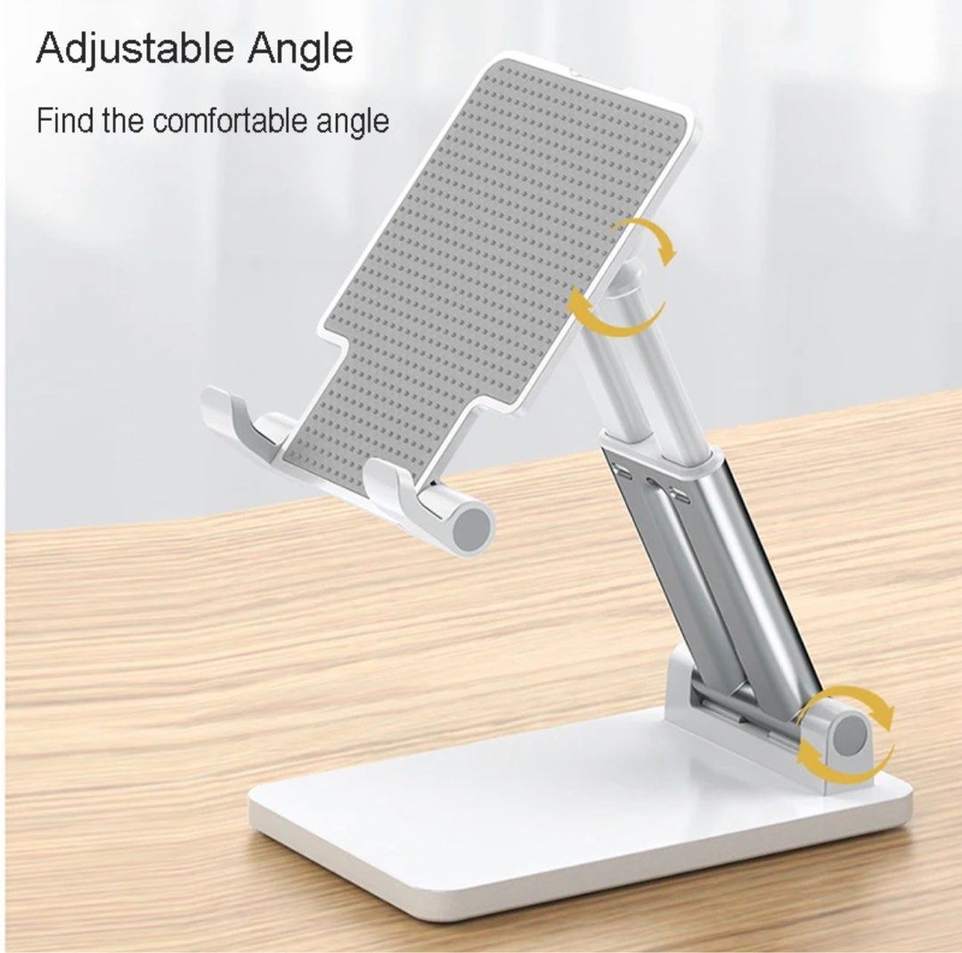 Giá đỡ điện thoại máy tính bảng ipad F32 Double Tube Folding Stand đa năng xếp gọn mẫu mới