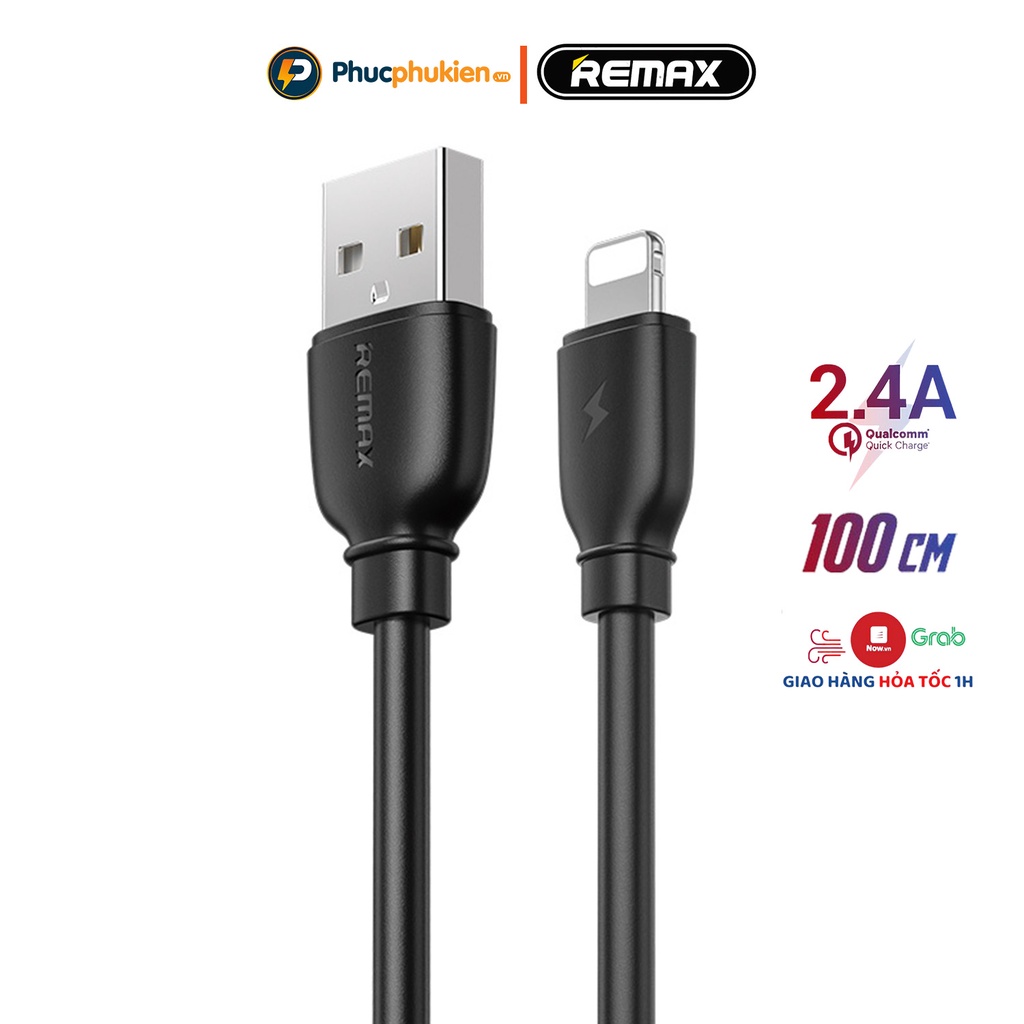 Cáp sạc nhanh REMAX RC-138a usb ra Type C chính hãng [BH 6 Tháng]