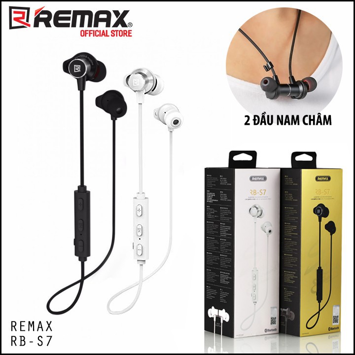 Tai nghe bluetooth thể thao Remax Rb-S7 chính hãng [BH 6 tháng]