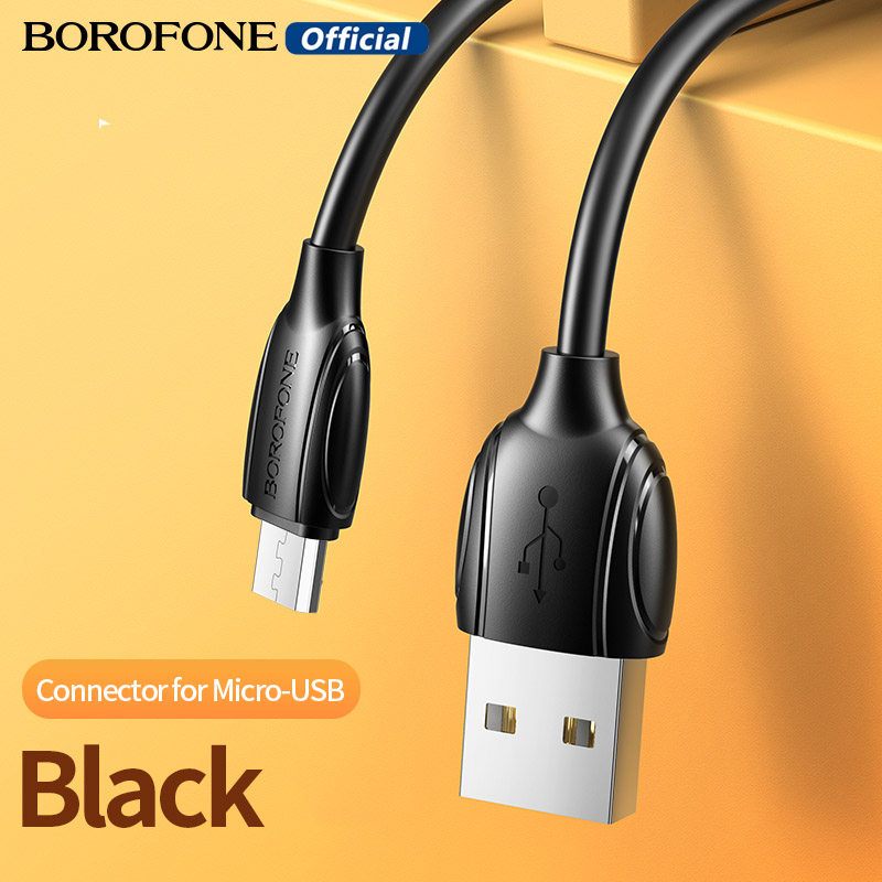 Cáp sạc BOROFONE BX19 usb ra Type C 1M chính hãng [BH 6 tháng]