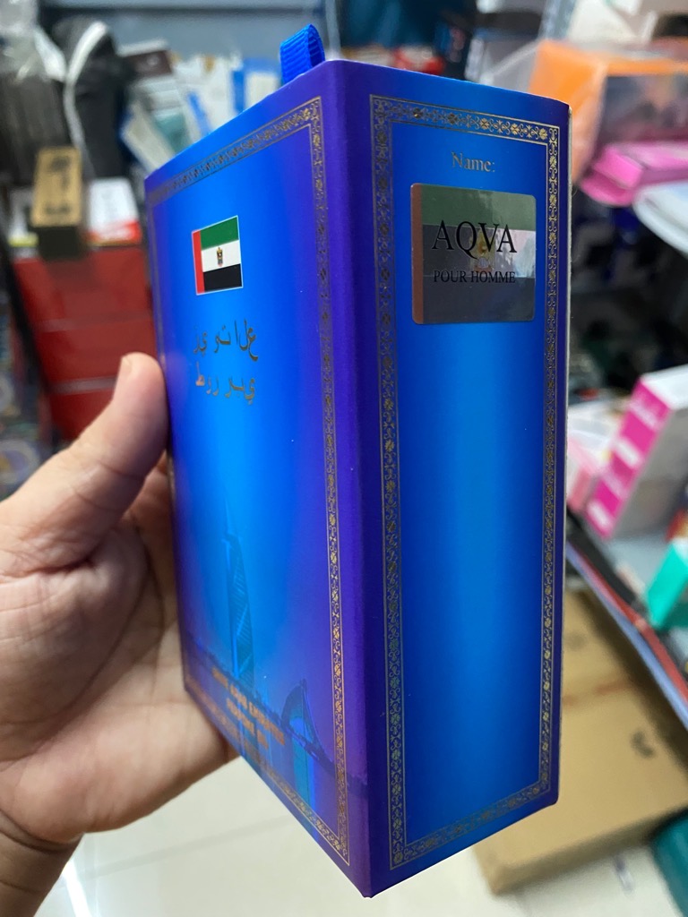 Nước hoa Dubai Nam AQVA 50ml xịt mẫu Độc Quyền tem LT PERFUME, Có QRCODE, Retail Price: 30 USD lưu hương 8-24h [BH: NONE]