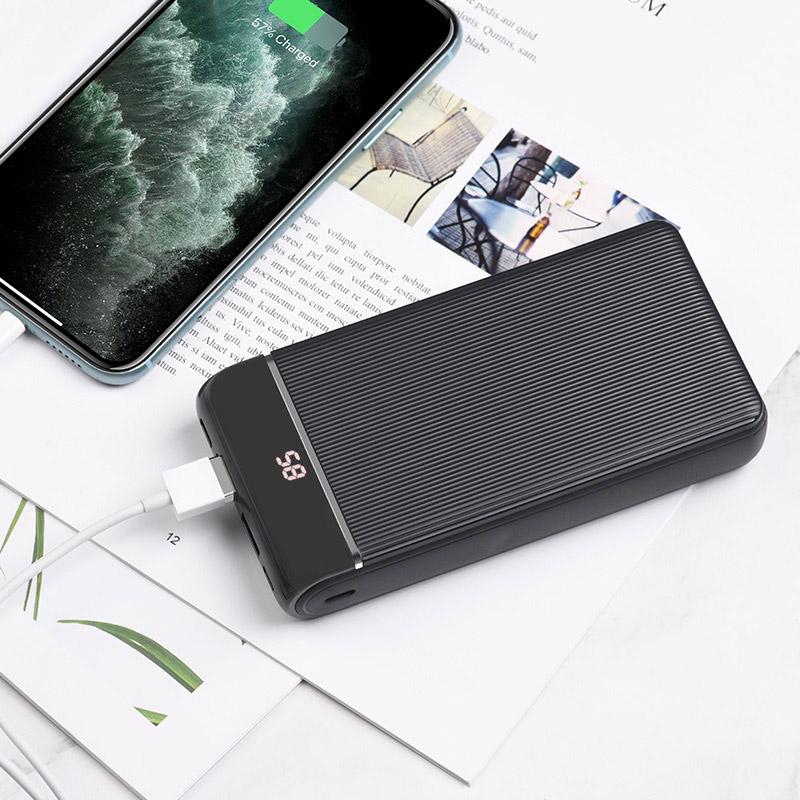 Pin sạc dự phòng Hoco J59A 20.000mAh chính hãng [BH 1 năm]