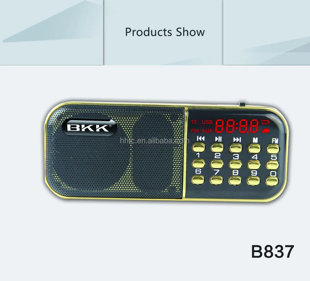 Loa nghe pháp nghe kinh BKK B837 1 pin chính hãng [BH 6 tháng]