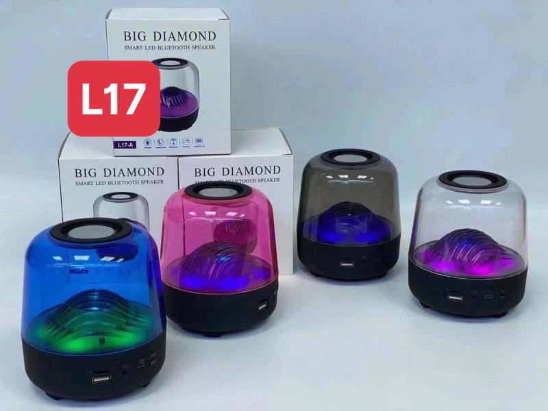 Loa bluetooth mẫu 17/17A kiểu dáng sáng tạo có đèn led nghe siêu hay [BH 3 Tháng]