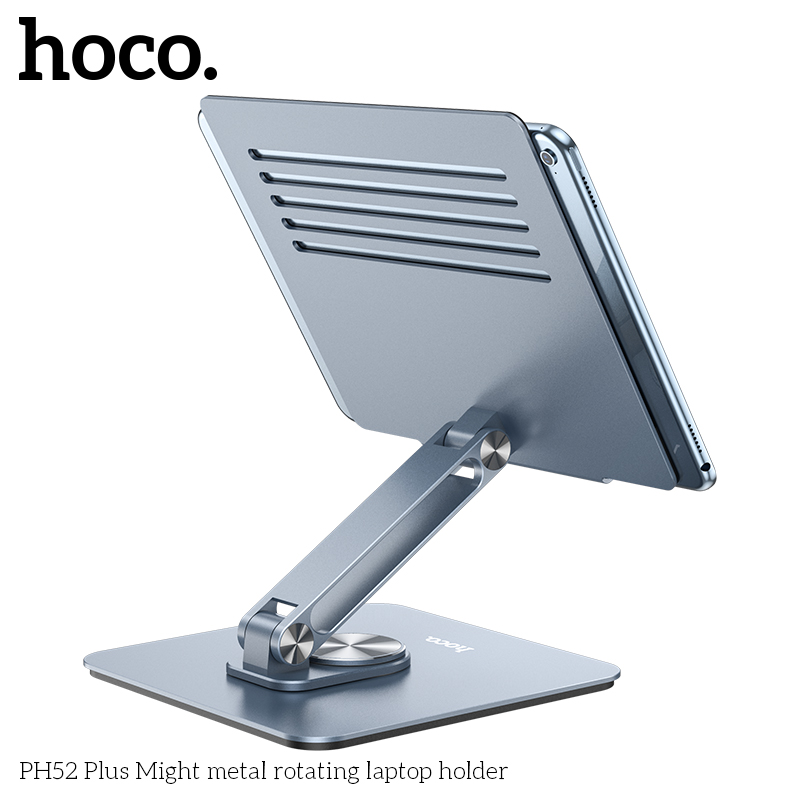 Giá đỡ iPad, Laptop kim loại Hoco PH52 plus xoay 360 độ chính hãng từ 7'-12.9' [BH 1 NĂM]
