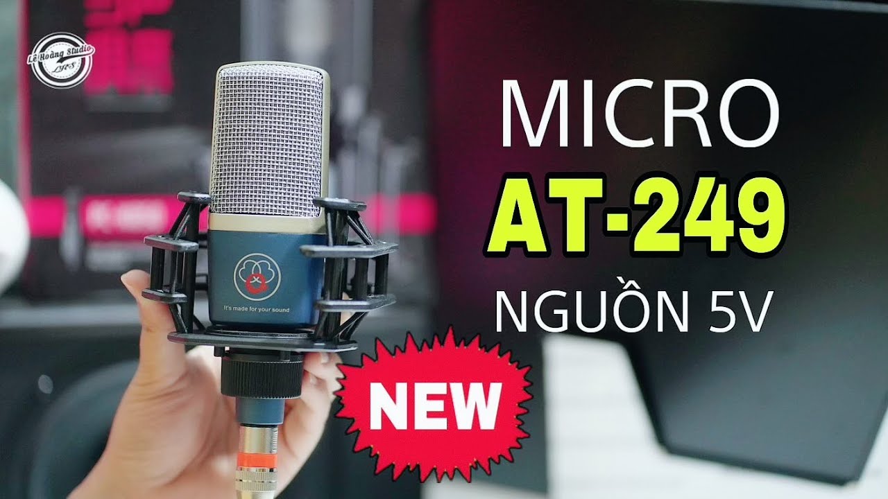 Micro Thu Âm AQTA AT-249 cao cấp Livestream [BH 6 tháng]
