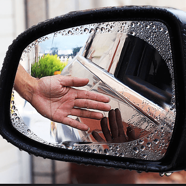 Bộ 2 miếng dán gương chiếu hậu nano xe hơi / ô tô chống bám nước mưa