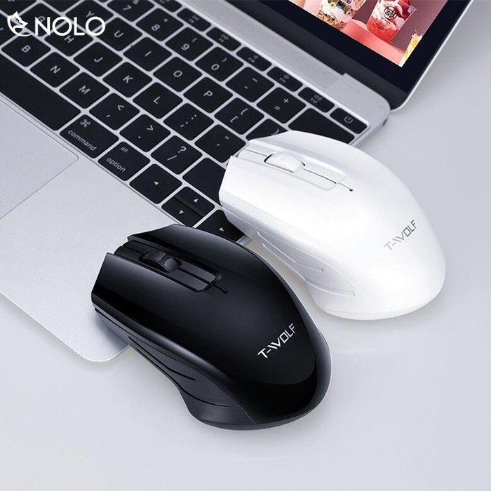 Chuột không dây T-WOLF Q17 Wireless dùng cho dân văn phòng cực êm [BH 1 NĂM]