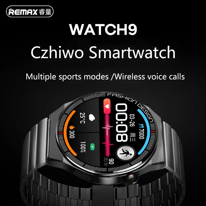 Đồng hồ thông minh REMAX Watch 9 Smart chính hãng (Watch9) [BH 1 NĂM]