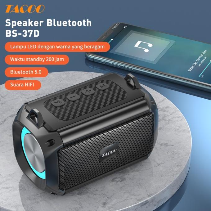 Loa bluetooth BS-37D portable siêu hay chính hãng [BH 6 tháng]