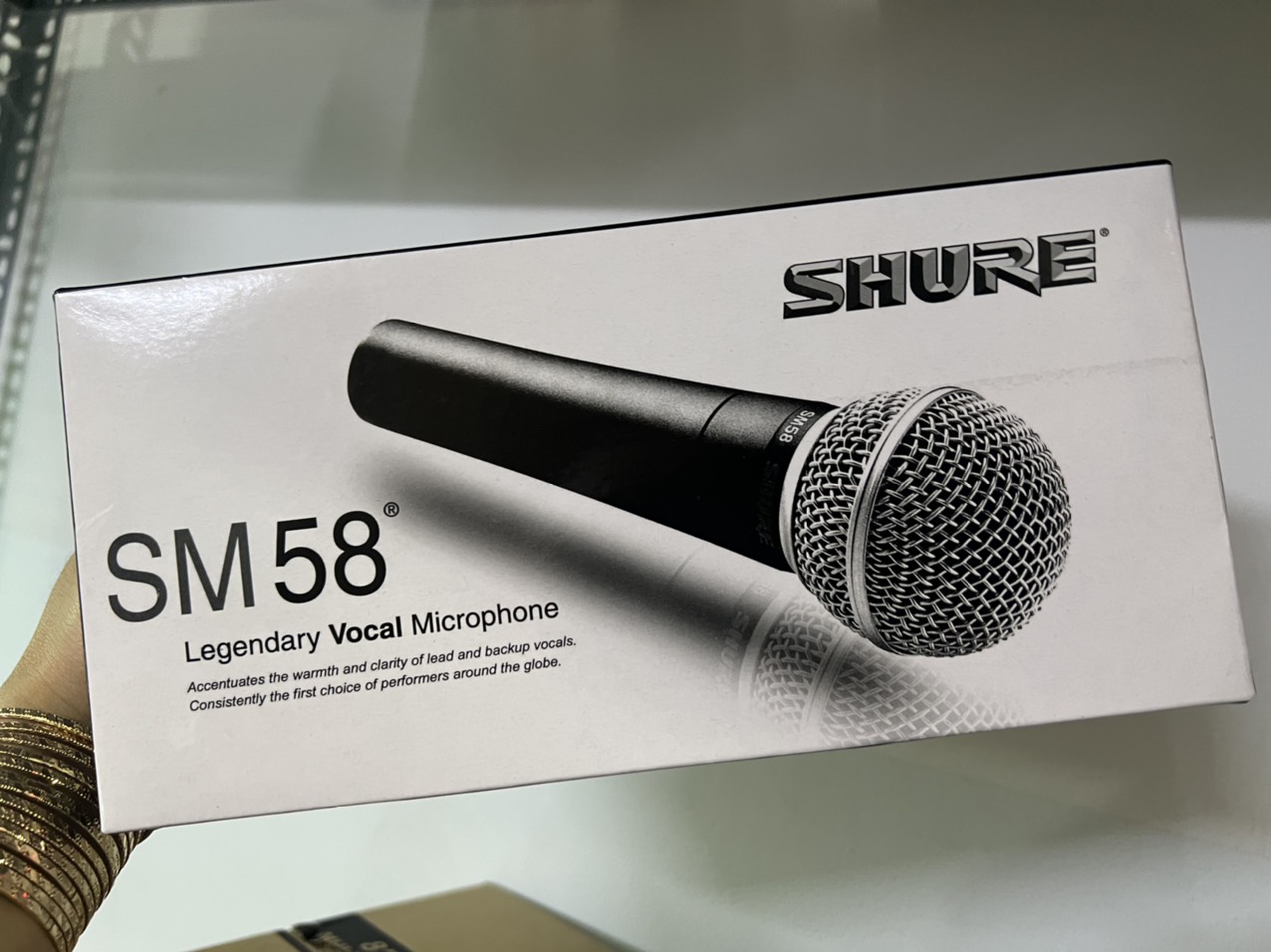 Micro karaoke có dây SHURE SM58 chính hãng siêu hay [BH 1 Tháng]