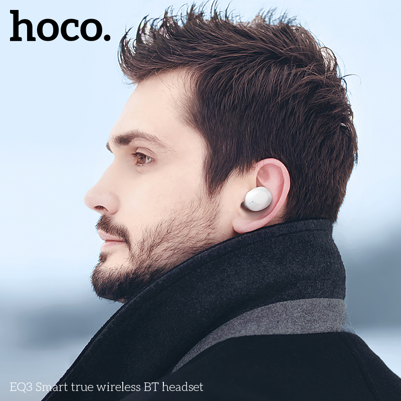 Tai nghe bluetooth HOCO EQ3 True Wireless kiểu dáng airpods chính hãng [BH 1 NĂM]