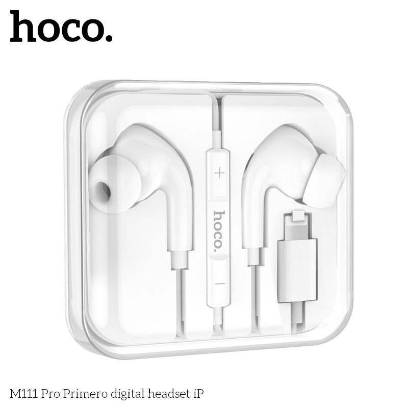 Tai nghe có dây lightning HOCO M111 Pro cho iPhone chính hãng [BH 1 năm]