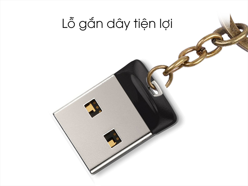 USB Sandisk Cruzer Fit CZ33 mini 8GB (hàng chính hãng) [BH 2 năm]