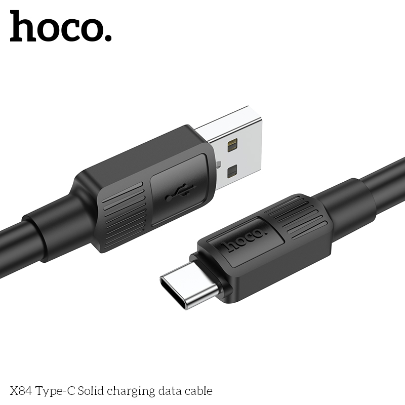 Cáp sạc nhanh 2.4A HOCO X84 (a-c 1m) usb ra type-c 1 mét chính hãng [BH 1 năm]