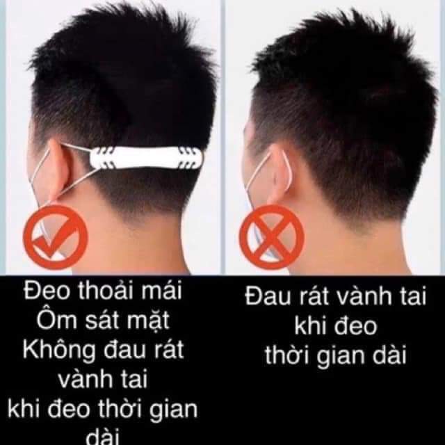 Combo 5 dây đeo khẩu trang chống đau vành tai