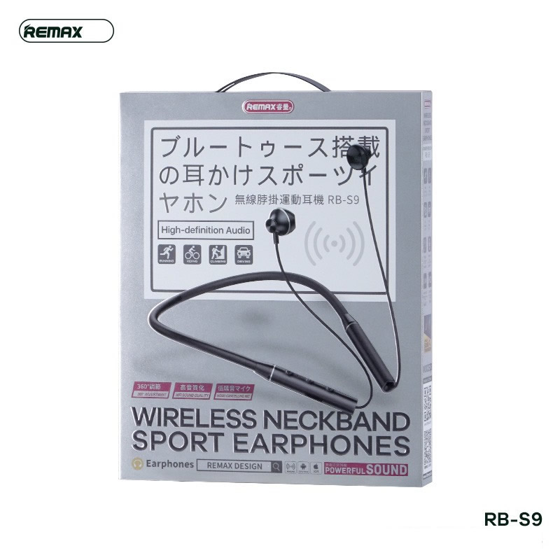 Tai nghe Bluetooth Remax RB-S9 thể thao chính hãng [BH 1 Năm]