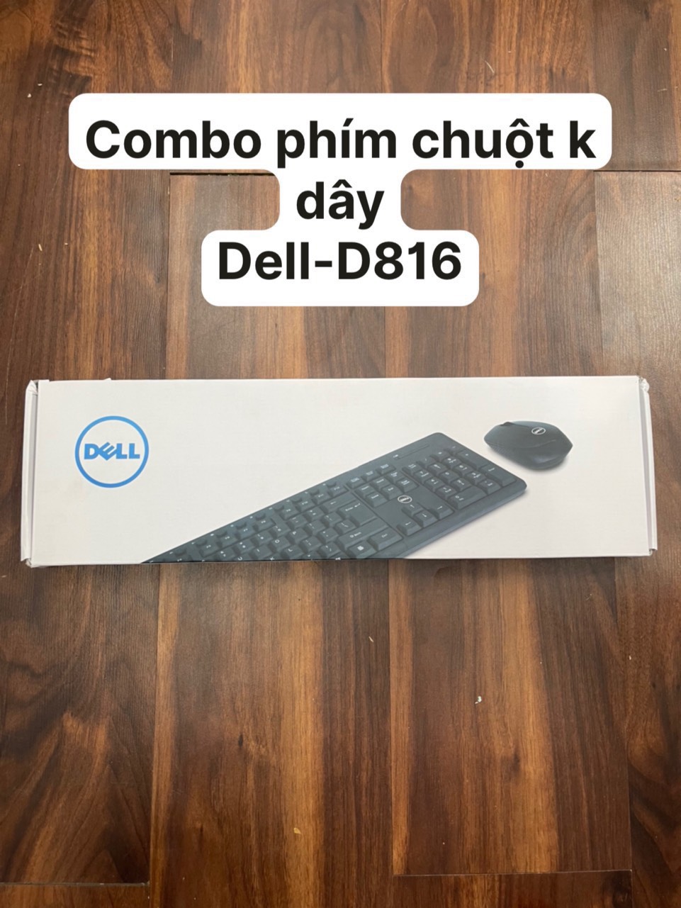 Combo bàn phím chuột không dây Dell D816 [BH 1 năm]