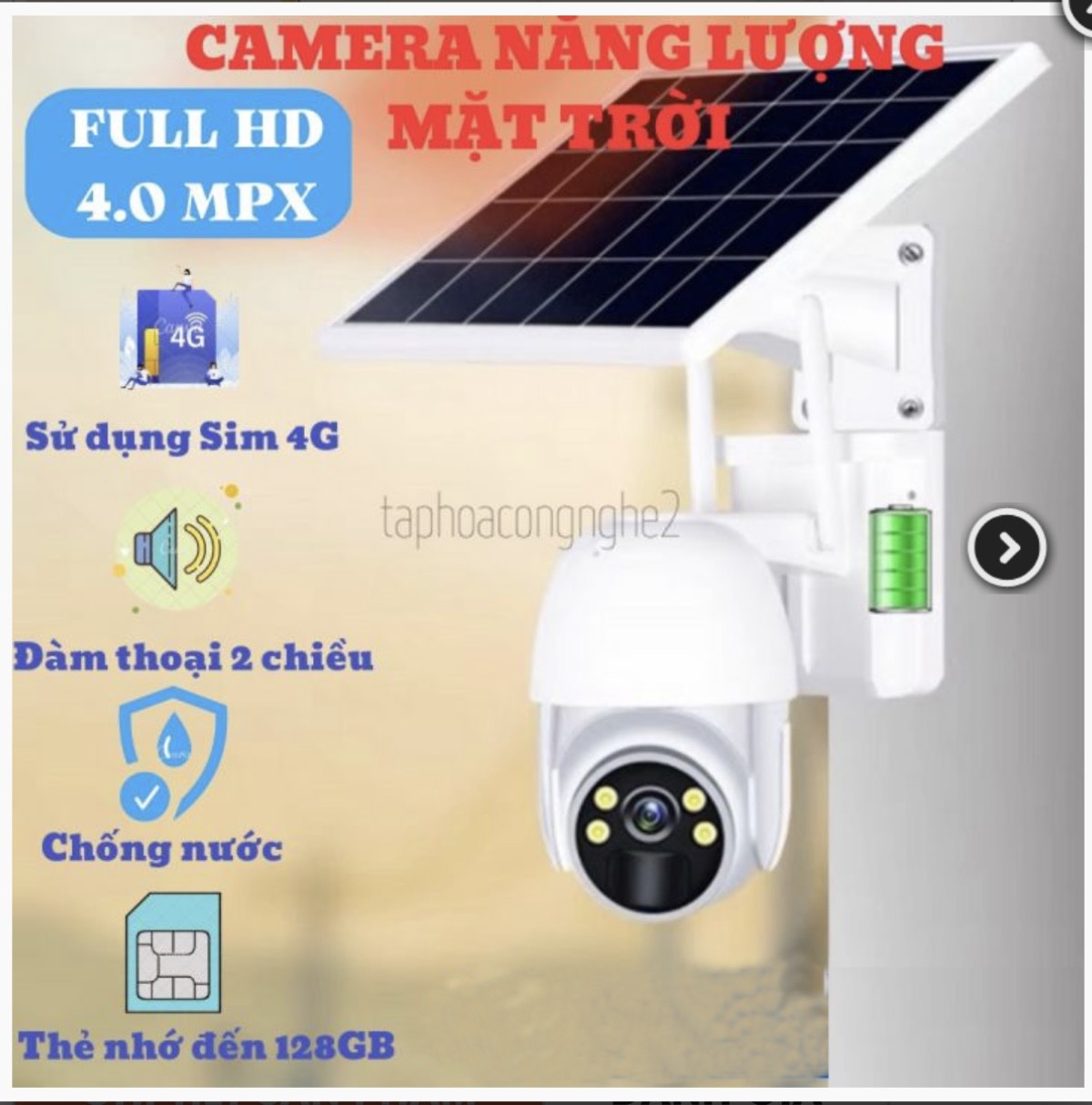 Camera Yoosee xài sim 4G có pin kiêm sạc bằng năng lượng mặt trời chính hãng không cần nguồn điện [BH 6 tháng]