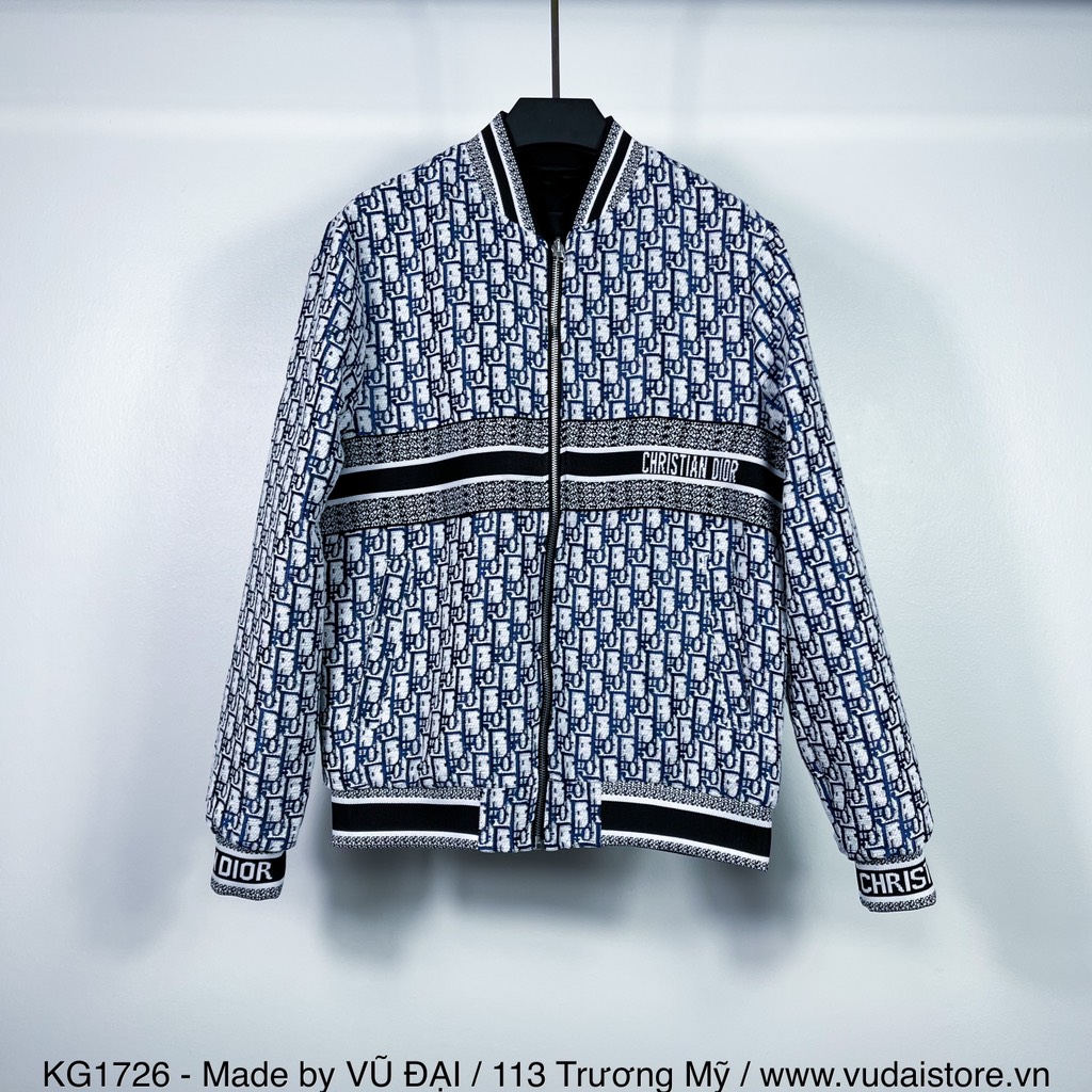 Áo phao nam DIOR hoạ tiết oblique có 2 màu đẹp cao cấp m3XL 2200k h   lien fashion