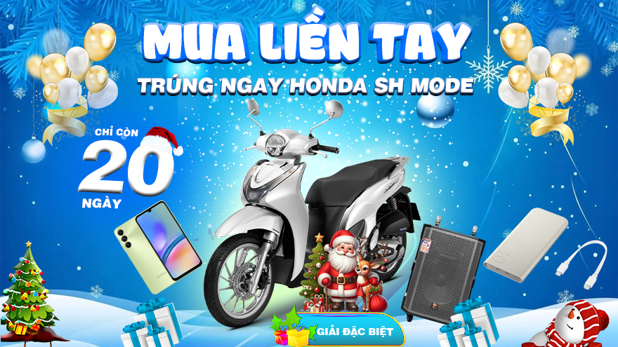 Mua Điện Thoại Liền Tay, Trúng Ngay Honda SH Mode – Chỉ Còn 20 Ngày!