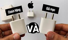 Mẹo phân biệt phụ kiện iPhone hàng chính hãng và giả mạo