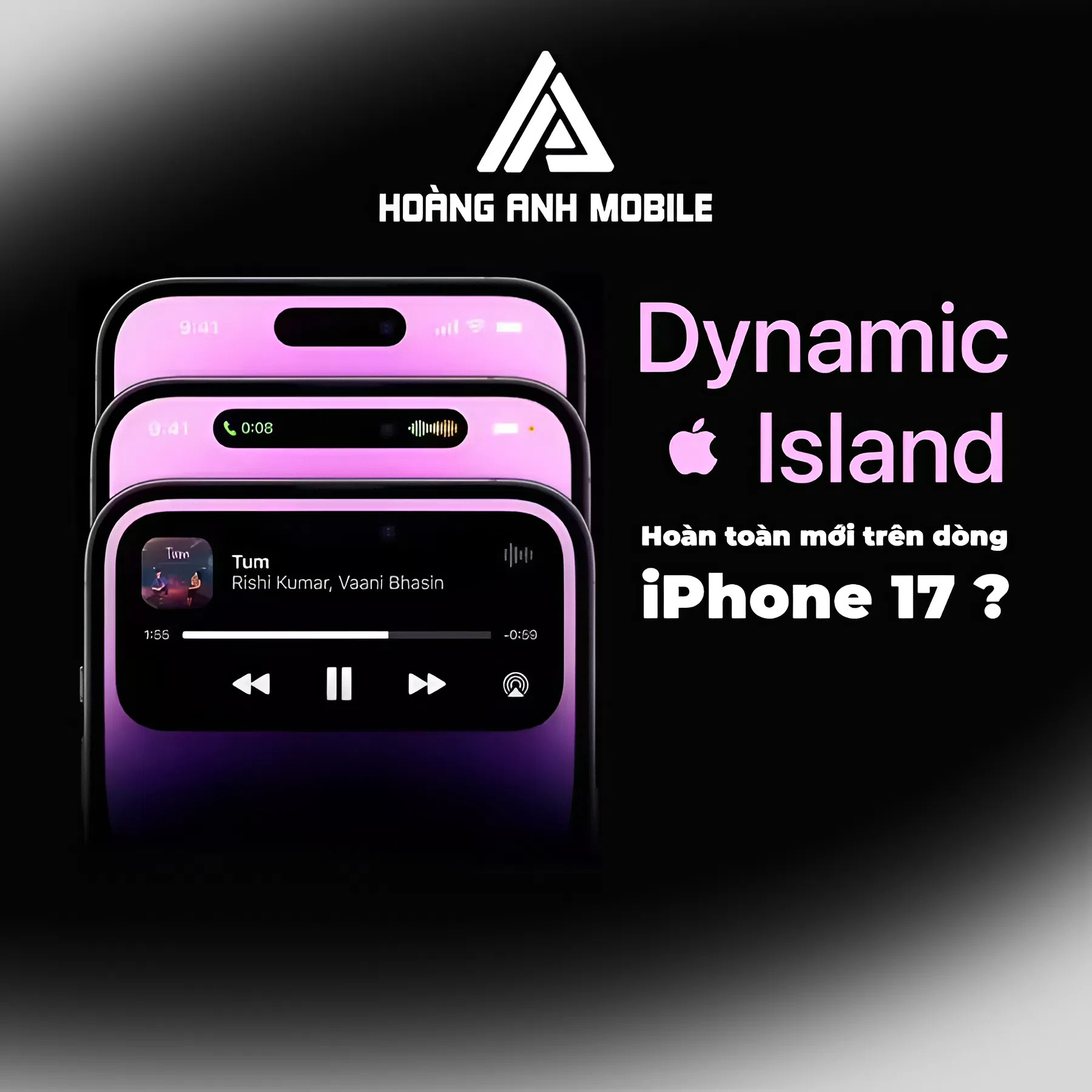 iPhone 17 có Dynamic Island hoàn toàn mới? Sự thay đổi lớn đang đến gần!