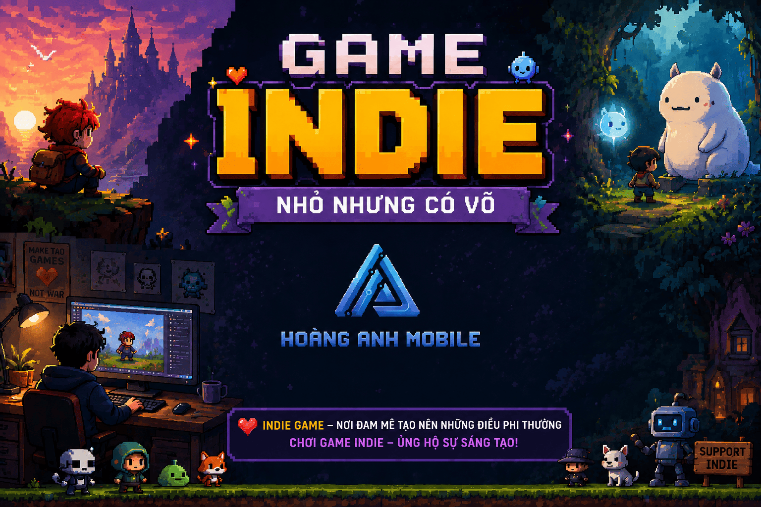 Game Indie Là Gì? Sức Hút Từ Trò Chơi Độc Lập