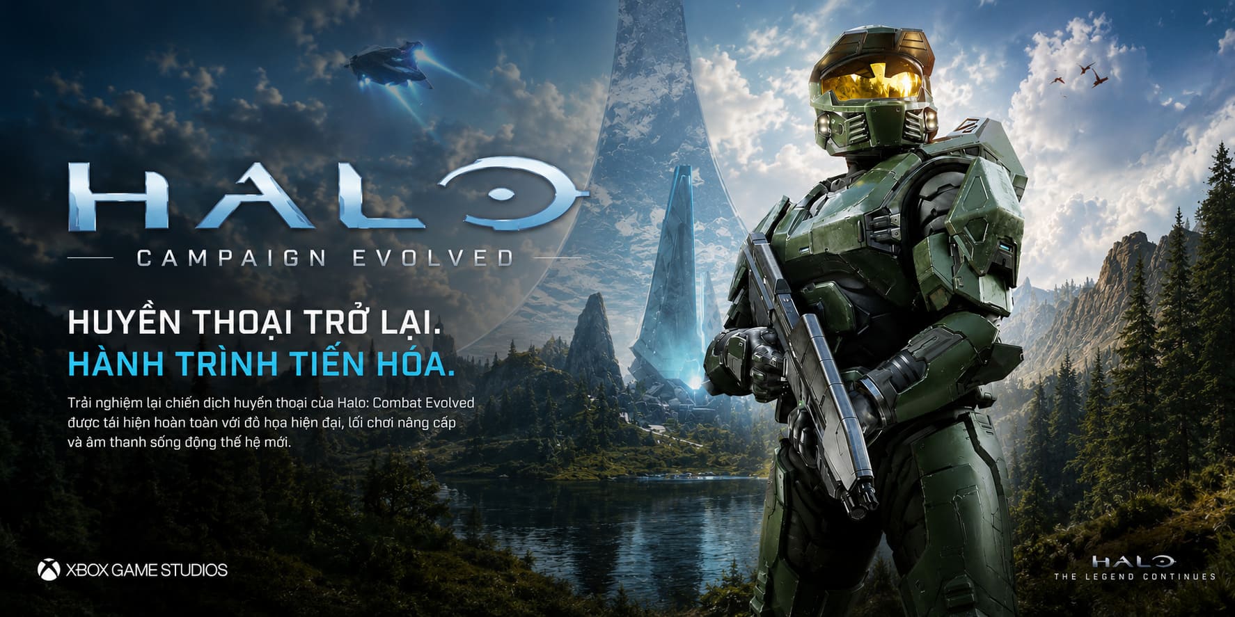 Halo: Campaign Evolved: Bách Khoa Toàn Thư Về Bản Làm Lại Huyền Thoại Kỷ Niệm 25 Năm Halo