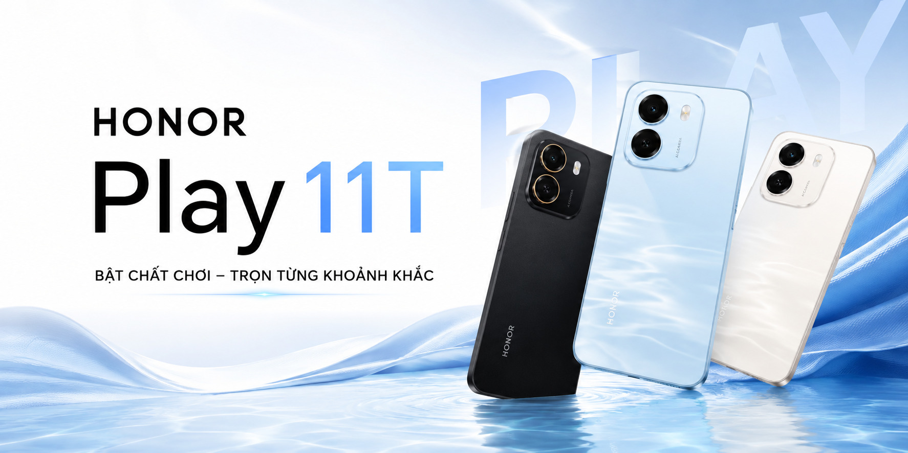 HONOR Play 11T Ra Mắt: Smartphone Phổ Thông Với Pin 7.500mAh Và Phím AI Riêng Biệt