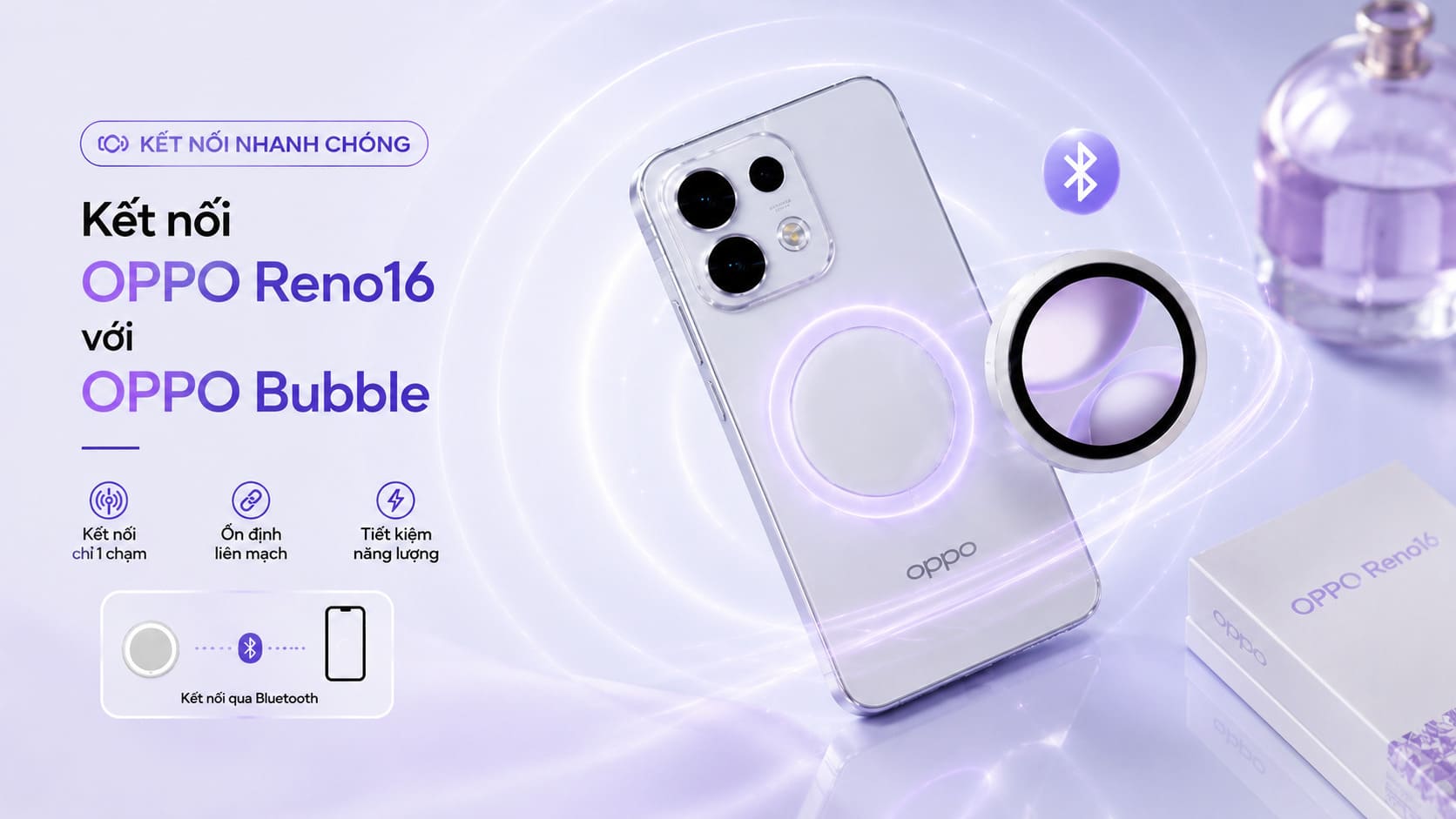 Mẹo Ghép Đôi Màn Hình Phụ OPPO Bubble Với Reno16 Series Để Selfie Camera Sau Cực Chuẩn