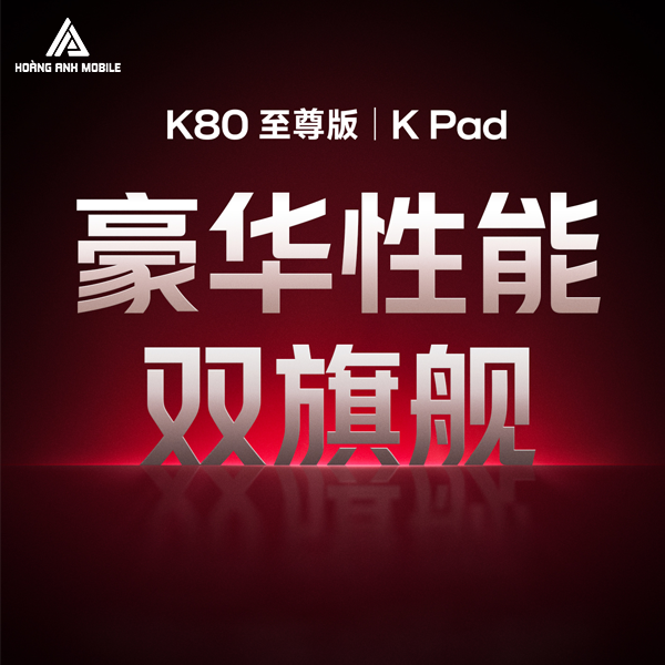 Xiaomi Ra Mắt Redmi K80 và K Pad: Vua Hiệu Năng và Đối Thủ iPad Mini Chính Thức Lộ Diện