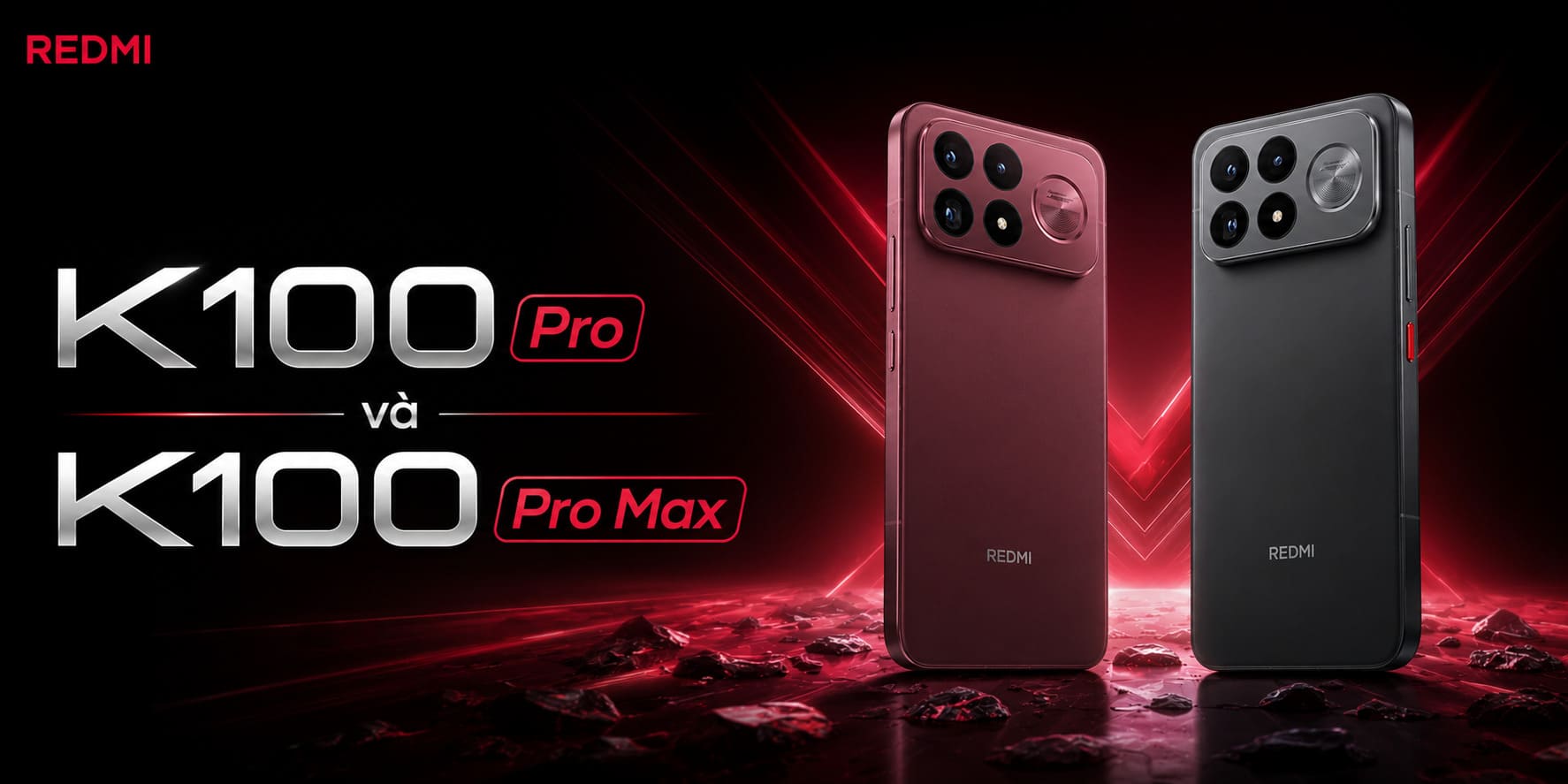 Redmi K100 Pro Và K100 Pro Max Ra Mắt: Flagship Killer Với Pin Khủng 9.070mAh