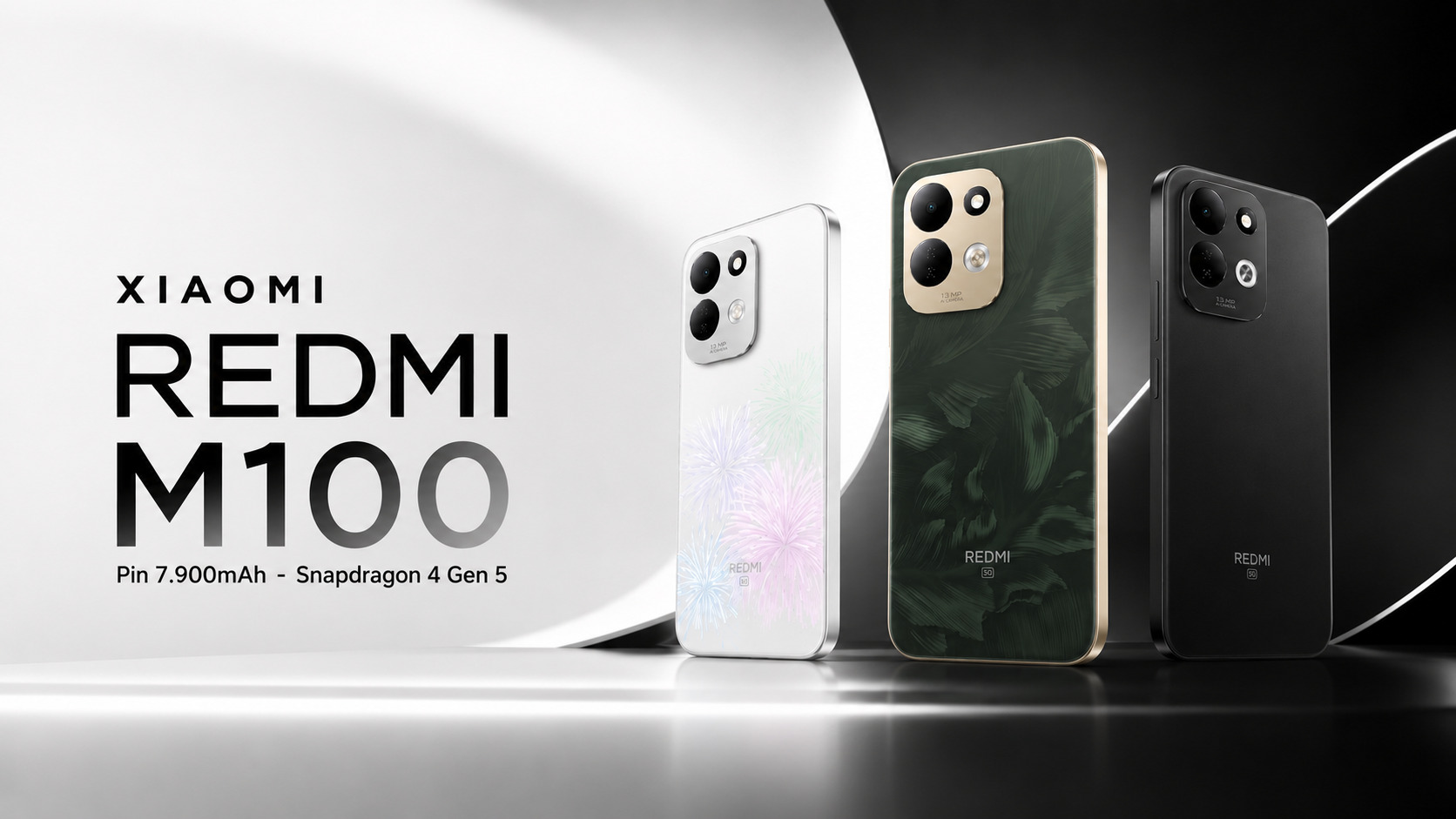 Redmi M100 Ra Mắt: Mở Đầu Dòng Sản Phẩm Mới Với Viên Pin 7.900mAh Khổng Lồ