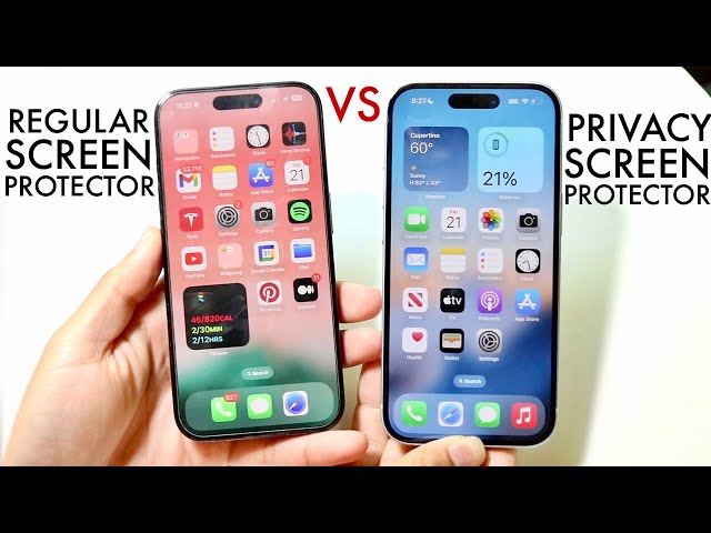 So Sánh Kính Cường Lực Chống Nhìn Trộm Và Kính Cường Lực Trong Suốt: Loại Nào Tốt Hơn Cho Điện Thoại Của Bạn?