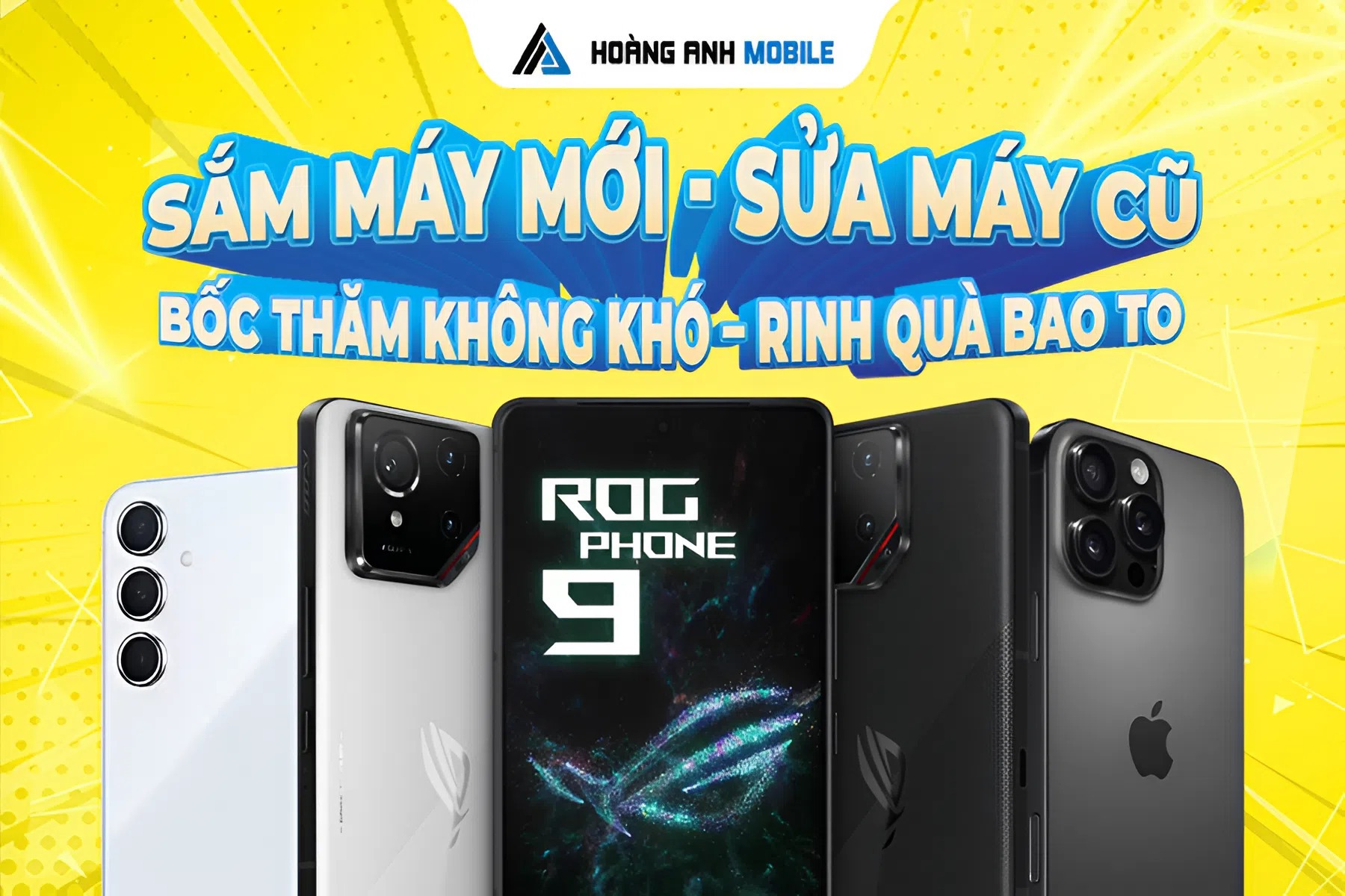 Hoàng Anh Mobile tung chương trình bốc thăm trúng thưởng cực hấp dẫn!