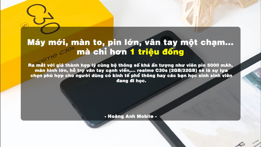 Máy mới, màn to, pin lớn, vân tay một chạm... mà chỉ hơn 1 triệu đồng