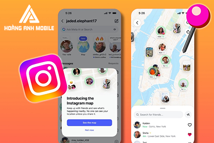 Instagram ra mắt tính năng “Instagram Map” – Chia sẻ vị trí chủ động, bảo mật được khẳng định