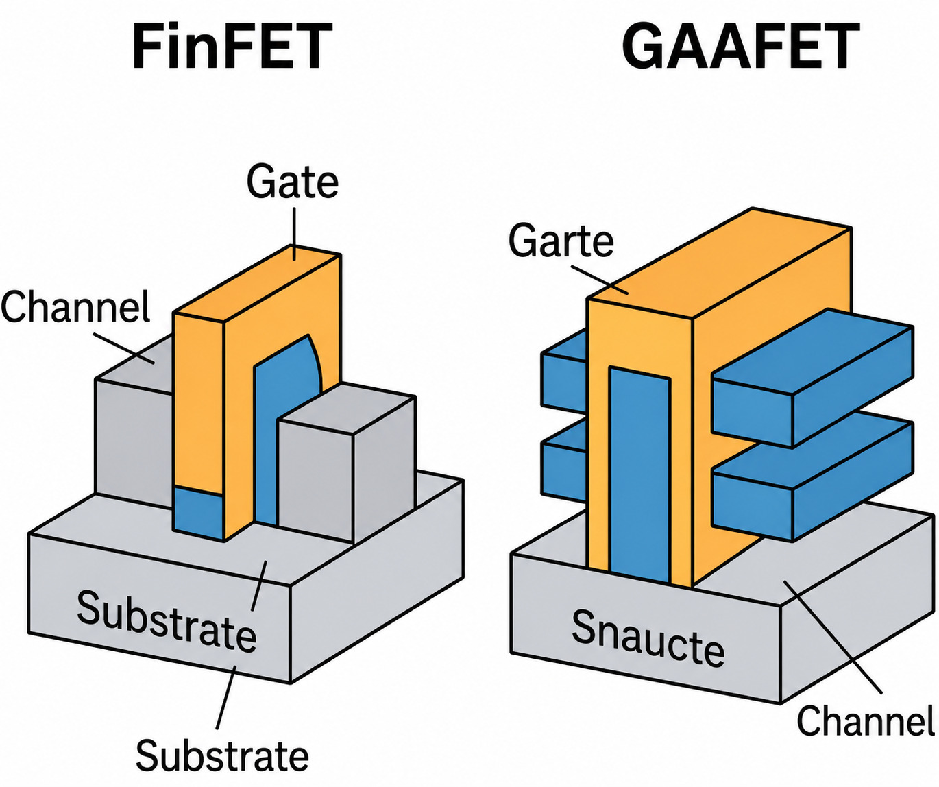 Phân tích kỹ thuật: Cấu trúc GAA vs FinFET