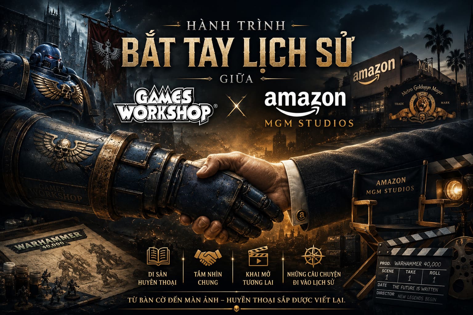 Hành Trình Bắt Tay Lịch Sử Giữa Games Workshop Và Amazon MGM Studios