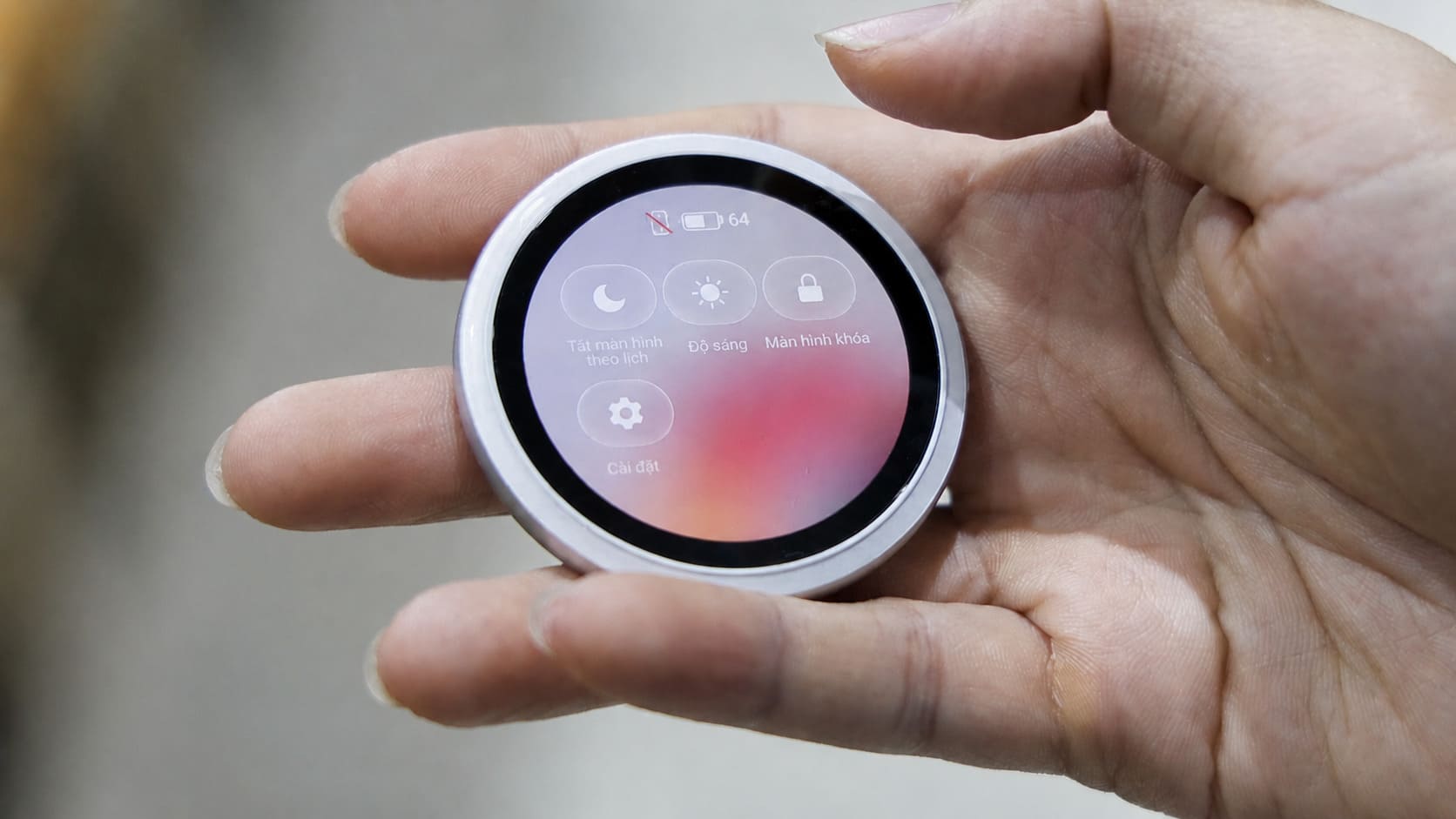 Thao tác trên màn hình phụ Bubble