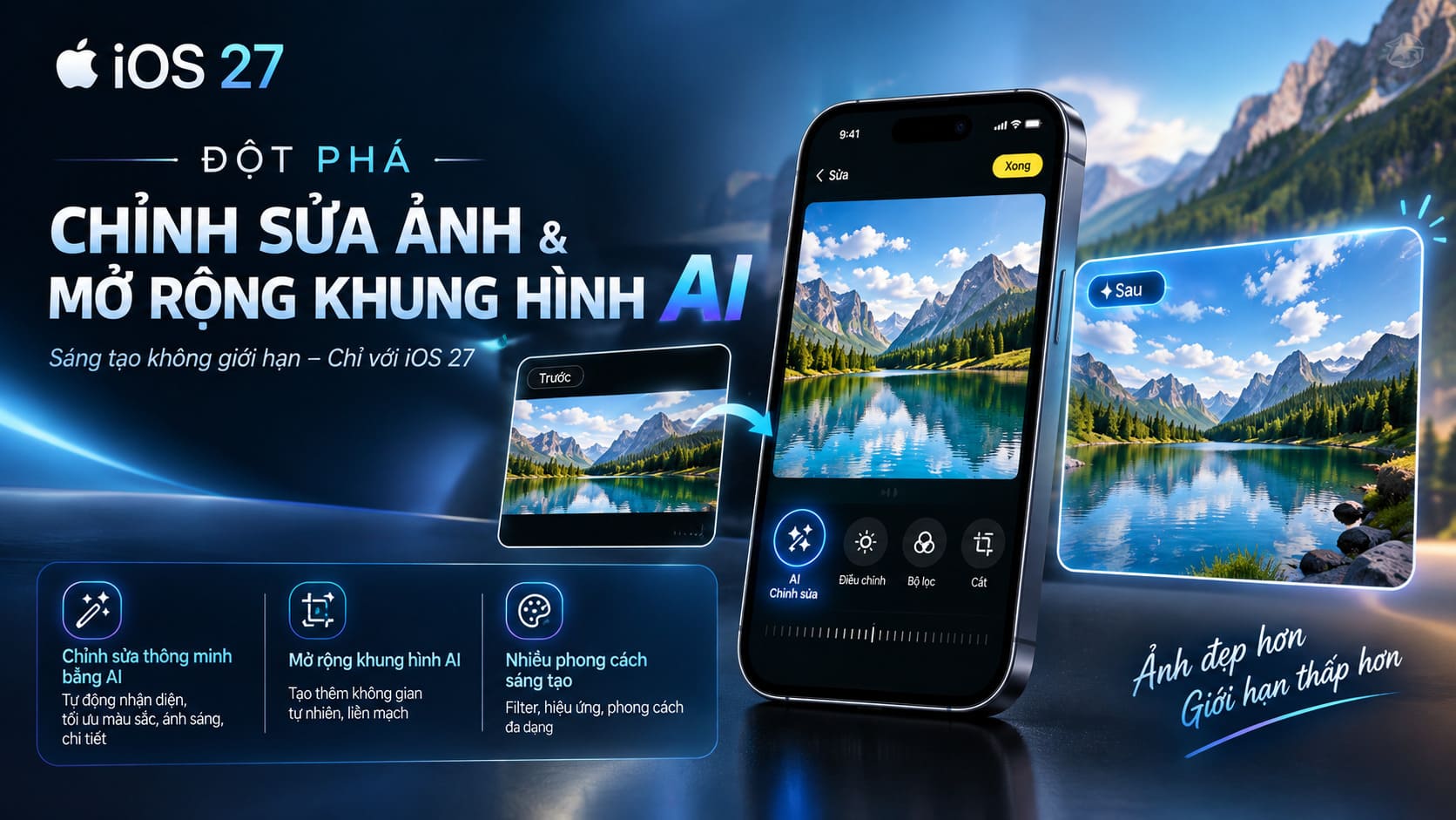 Đột Phá Chỉnh Sửa Ảnh & Mở Rộng Khung Hình AI