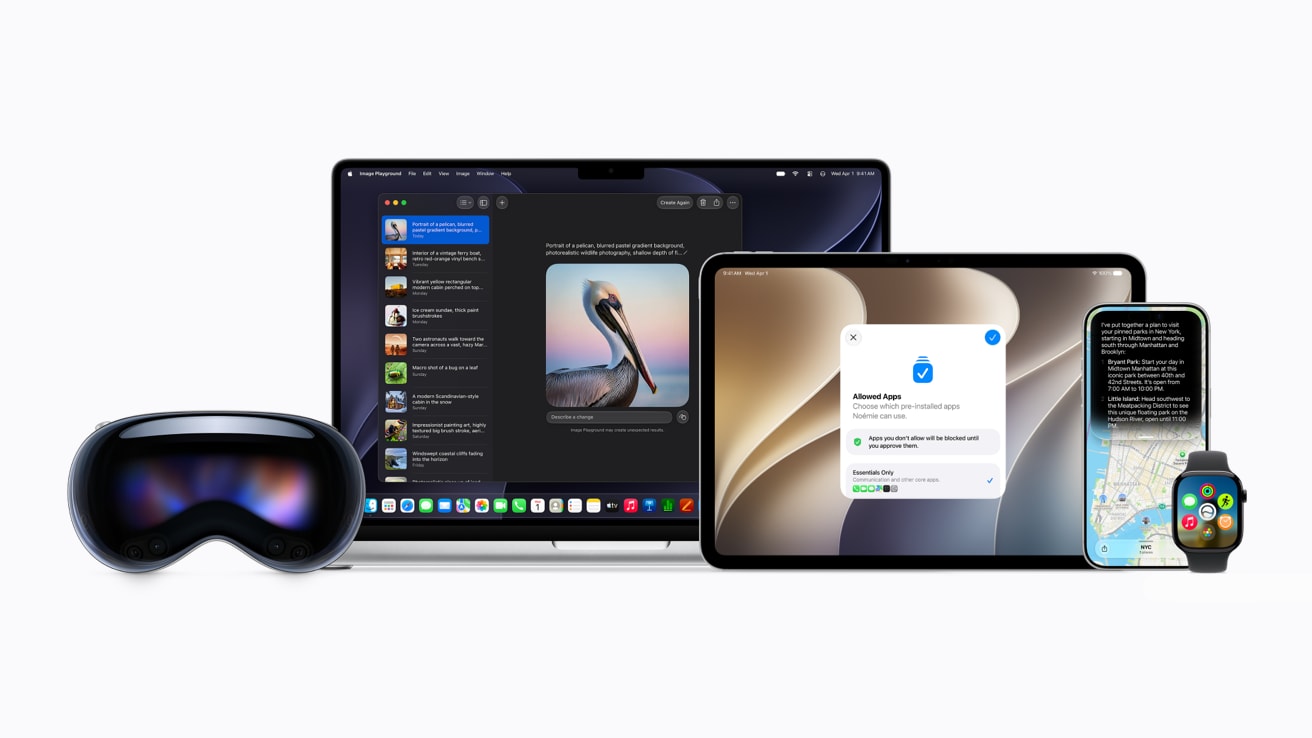 Apple Intelligence, Siri AI và Apple Pencil