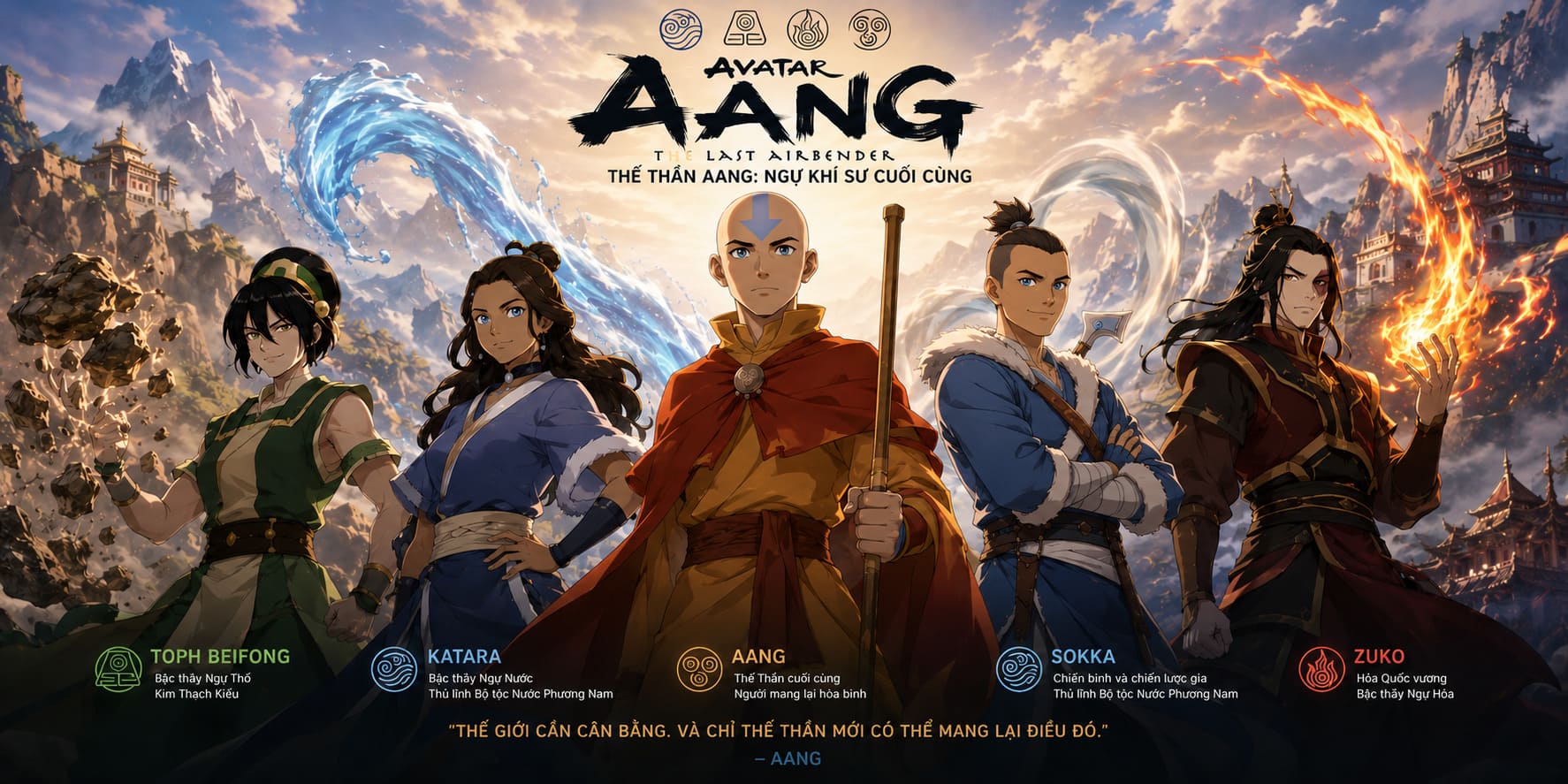 Thế Thần Aang: Ngự Khí Sư Cuối Cùng 